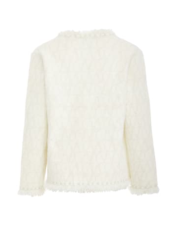 yasanna Damen Strickjacke in Wollweiss