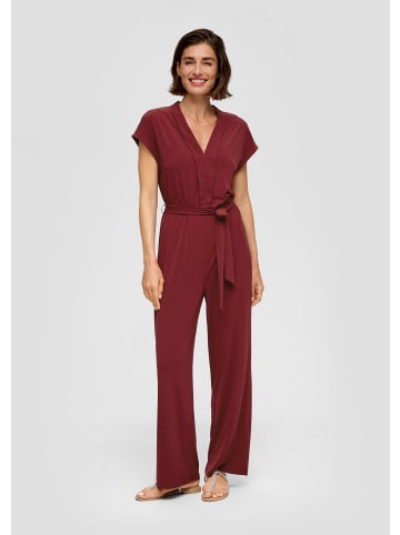 s.Oliver BLACK LABEL Overall lang in Rot