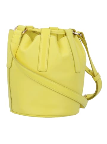 DuDu Filicudi Beuteltasche Leder 14 cm in citrus yellow