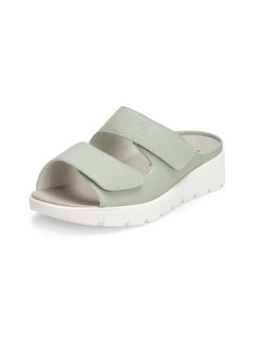 VITAFORM Softnappaleder Pantoletten in mint