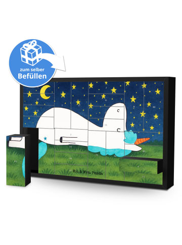 Mr. & Mrs. Panda Befüllbarer Adventskalender Einhorn Sternenhimm... in Weiß