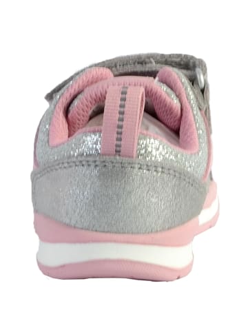 Clarks Ferris Run Kindersneaker aus Leder Grau