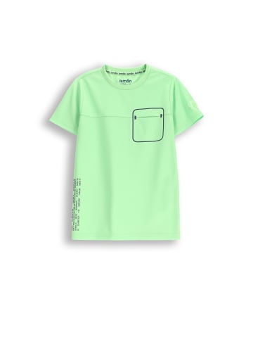 Lemon explore Sportshirt in limonengrün