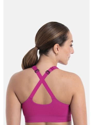 Anita Sport-BH EasyMove Zip in Candy pink