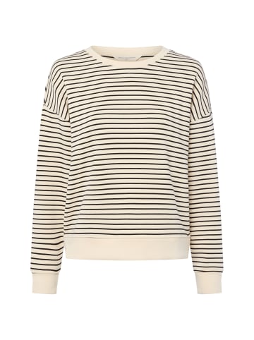 MOSS COPENHAGEN Sweatshirt MSCHIma in ecru schwarz