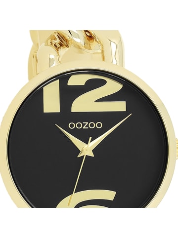 Oozoo Analog-Armbanduhr Oozoo Timepieces gold groß (ca. 40mm)
