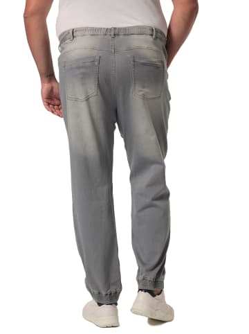 Men Plus Jeanshose in grey denim