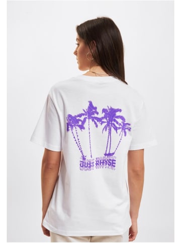 Just Rhyse Shirt "Just Rhyse Wavypalms T-Shirts" in Weiß