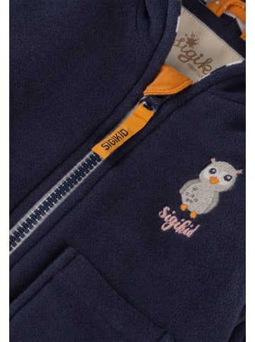 Sigikid Polarfleecejacke Magic Owl in Dunkelblau