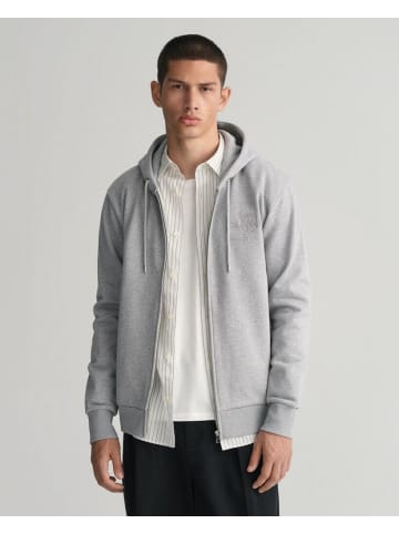 Gant Sweatshirt in grey melange