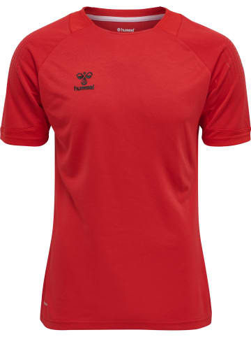 Hummel Hummel T-Shirt Hmllead Multisport Herren Leichte Design Feuchtigkeitsabsorbierenden in TRUE RED