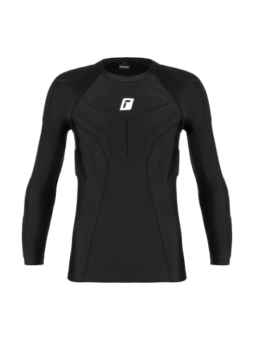 Reusch Torwartshirt Compression Shirt Padded in 7700 black