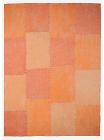 Kayoom Kurzflor Teppich Lyrical 110 in multi - orange - rechteckig