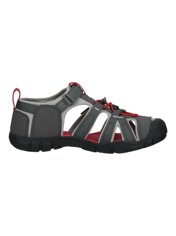 Keen Wanderschuhe in Grau/Rot