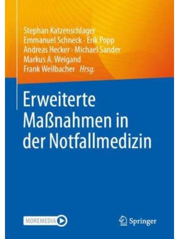 Springer Berlin Buch - Erweiterte Maßnahmen in der Notfallmedizin