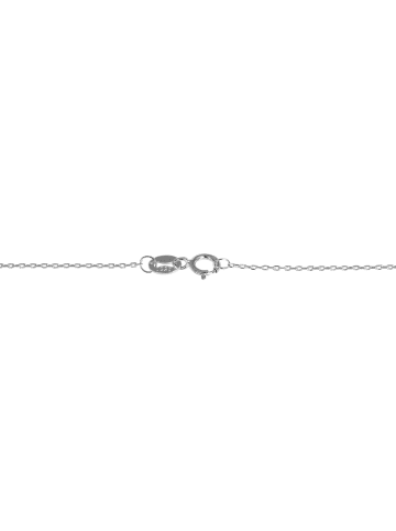 Adeliás Damen Halskette aus 925 Silber 50 cm in silber
