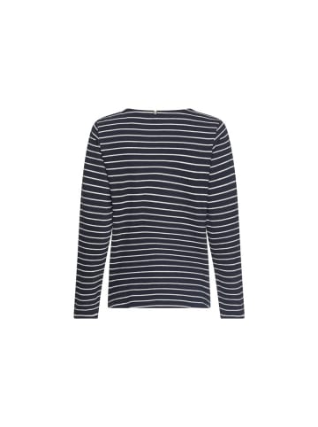 Camel Active Langarmshirt in night blue with milk