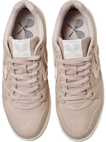 Hummel Sneaker "St. Power Play Canvas" in Silber