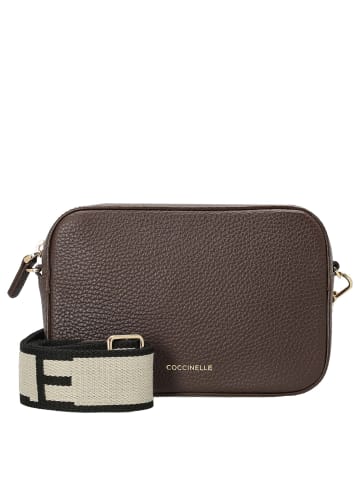 COCCINELLE Tebe – Umhängetasche S 19 cm (ribes) in brunette