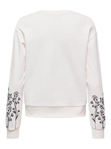JDY Sweatshirt in Cloud Dancer