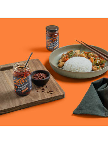 Reishunger Szechuan Knoblauch Chili Crunch (115g)