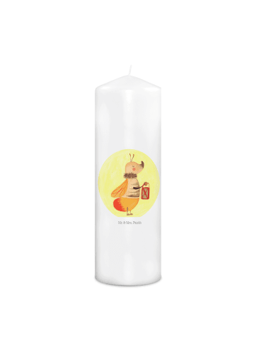 Mr. & Mrs. Panda Kerze Glühwürmchen ohne Spruch in Weiß