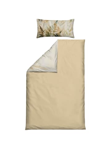 Erwin Müller Mako-Satin Wendebettwäsche in beige