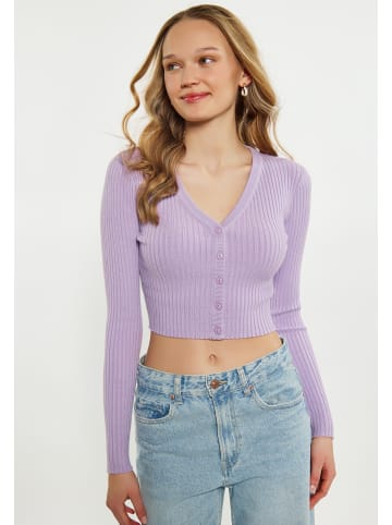 myMo Cropped Cardigan in LAVENDEL