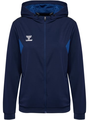 Hummel Hoodie Mit Reißverschluss Hmlauthentic Pl Zip Hoodie Woman in MARINE