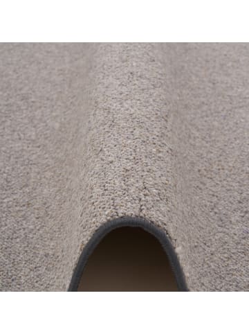 Snapstyle Natur-Teppich Wolle Berber in anthrazit