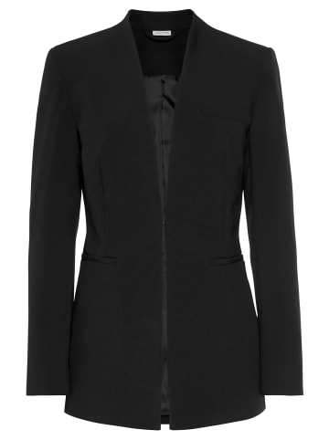 LASCANA Longblazer in schwarz