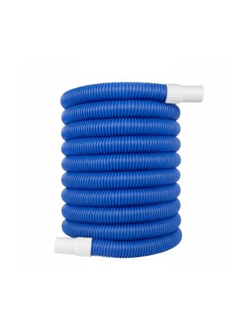 relaxdays Poolschlauch in Blau/ Weiß - (L)10 m x Ø 32 mm