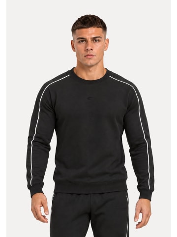 SMILODOX Sweatshirt Brenvaro in Schwarz