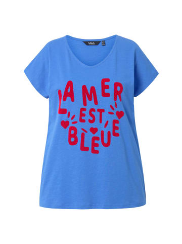 Ulla Popken Shirt in pfauenblau