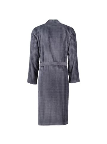 Cawö Cawö Bademäntel Herren Kimono 3714 anthrazit - 774 in anthrazit - 774