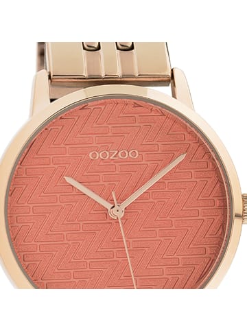 Oozoo Analog-Armbanduhr Oozoo Timepieces rosegold mittel (ca. 36mm)