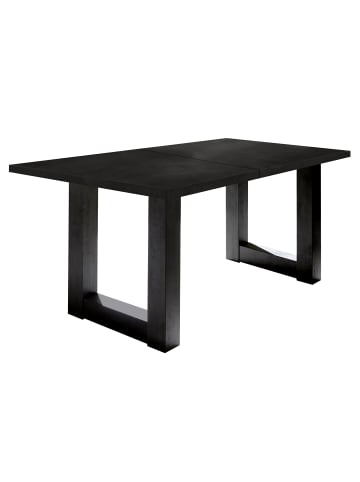 58 aufm Kessel ESSTISCH ausziehbar Eila 7 160 x 90 x 75 Esszimmertisch Schwarzstahl