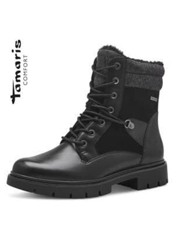 Tamaris Damen Winterschuhe warm  in Schwarz