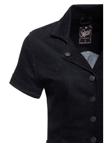 Queen Kerosin Queen Kerosin Swingkleid in schwarz