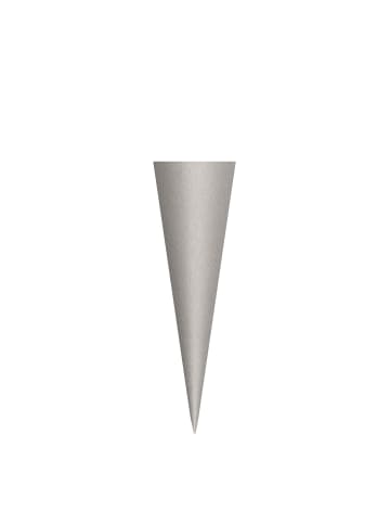 Schultüten-Rohling klein 50 cm in Grau