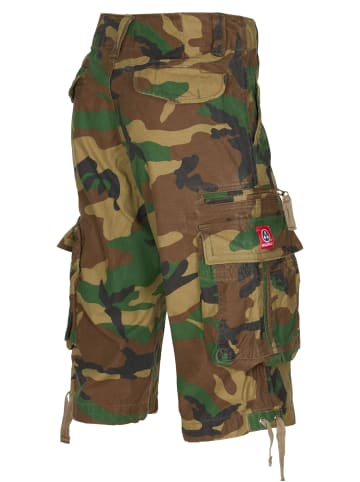 Molecule Cargoshorts 3/4 BAGGY in Woodland