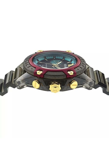 Versace Analoguhr für Erwachsene in grau