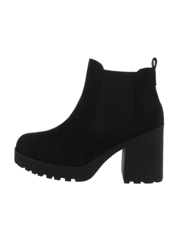 Ital-Design Stiefelette in Schwarz