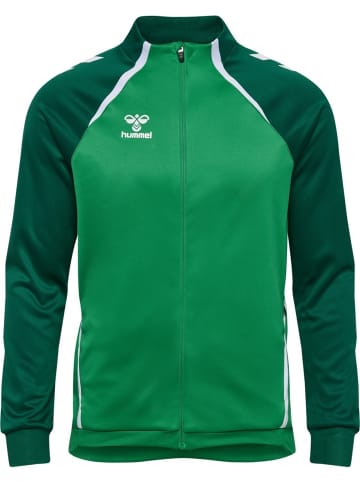 Hummel Trainingsjacke "Lead 2.0 Track Zip Jacket" in Grün