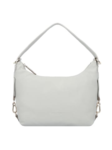 Marc O'Polo Schultertasche Leder 37 cm in stone grey