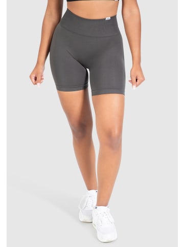 SMILODOX Shorts Amaze Scrunch in Dunkelgrau