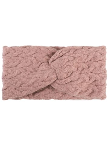 styleBREAKER Strick Stirnband in Altrose