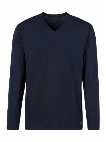 s.Oliver Pyjama in marine-kariert
