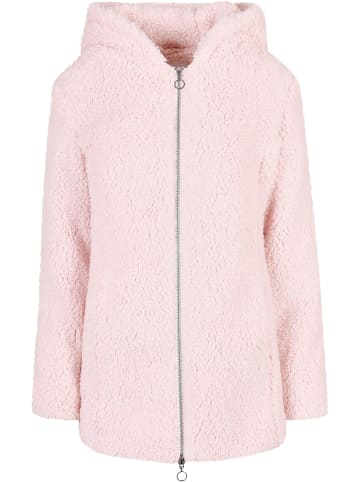 Urban Classics Urban Classics Damen Ladies Sherpa Jacket in pink
