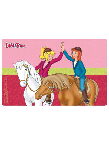 Bibi und Tina Bibi und Tina Brotdose mit Trennwand - BFF Pferde in pink